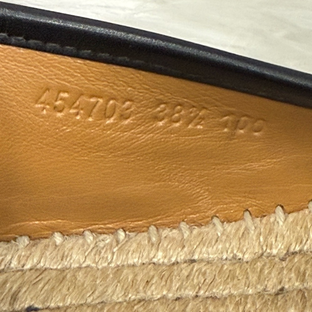 GUCCI Micro Guccissima Leather Espadrilles - Picture 12 of 16